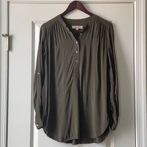 Loft button up tunic
